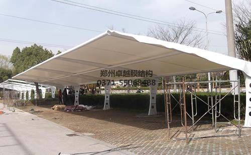 膜結構車棚材質(zhì)用料一定要達標