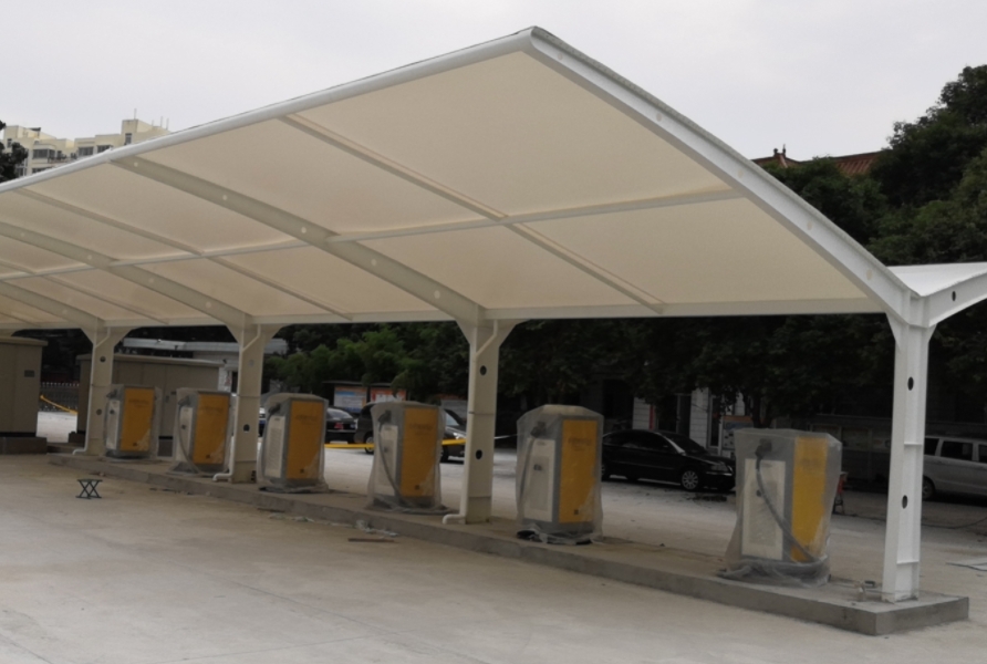 充電樁車(chē)棚翻新方案怎么做？
